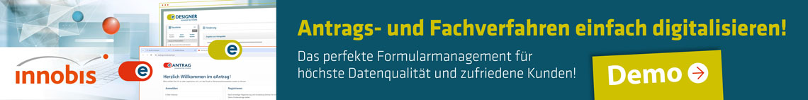 Antrags- und Fachverfahren einfach digitalisieren! Zum Demo.