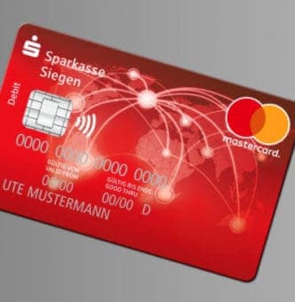 Debit-"Mastercard red" – ein erster Tabubruch? Sparkasse Siegen testet