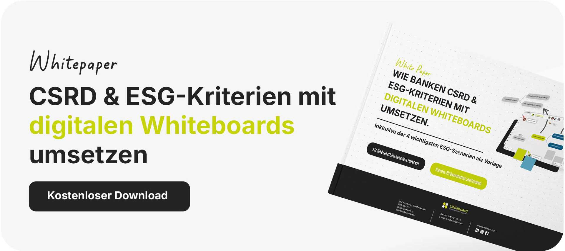 CSRD & ESG-Kriterien mit dem Online‑Whiteboard Collaboard umsetzen